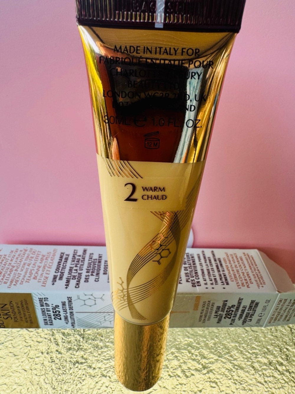 Charlotte Tilbury Beautiful Skin Foundation Warm Chaud